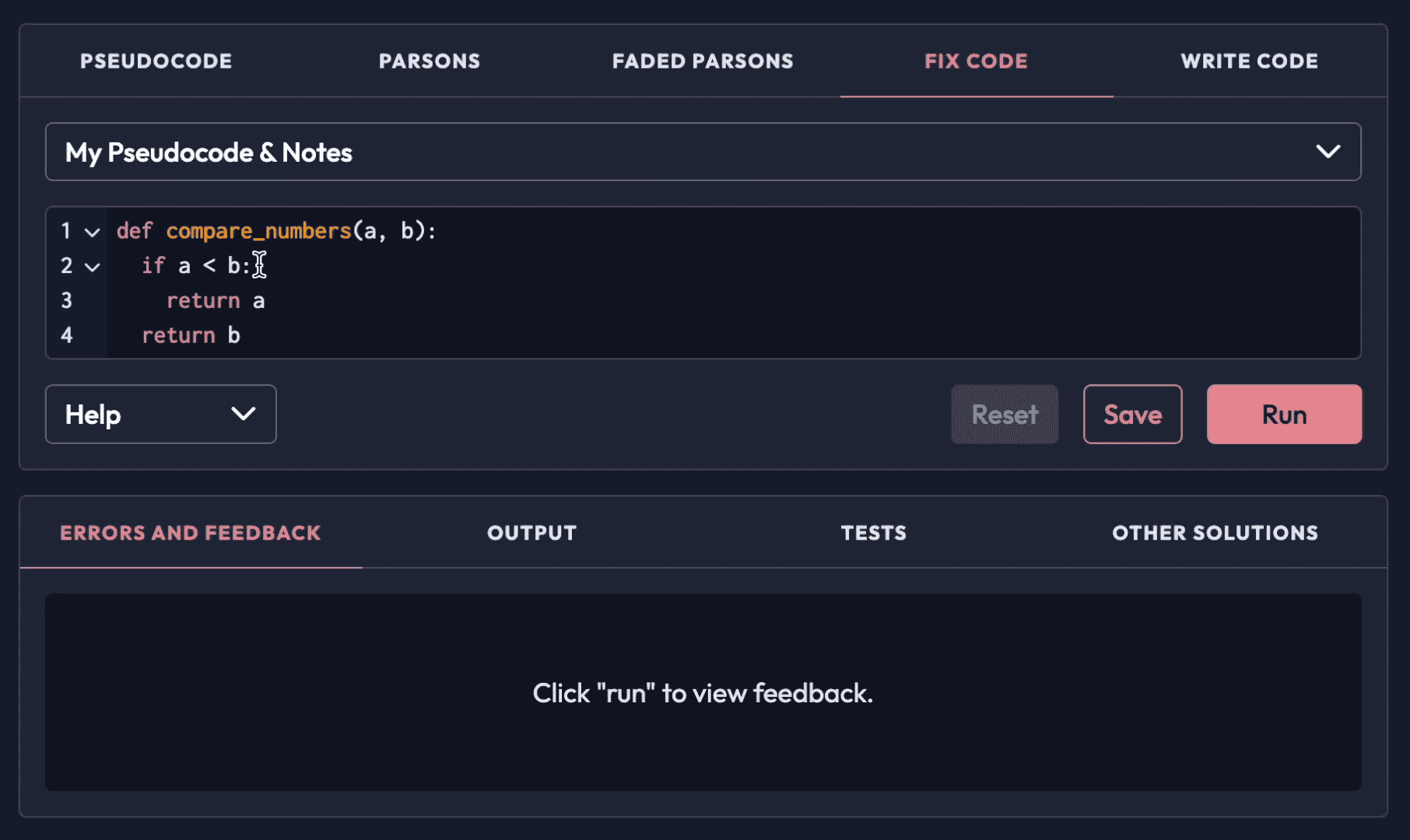 Fix Code