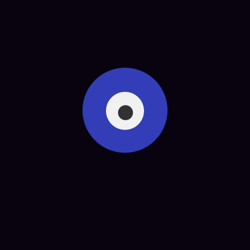Gently bouncing eyeball