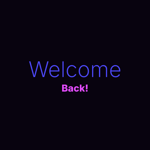 Alternating text styles